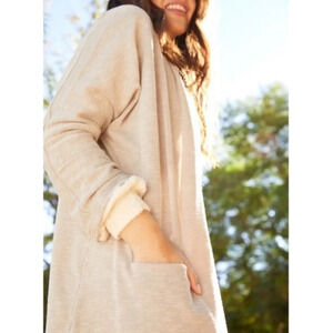 DONNI. • Ribbed Sweater Coat Cardigan